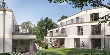 High-quality new-build ensemble with 16 apartments in a prime location in Obermenzing