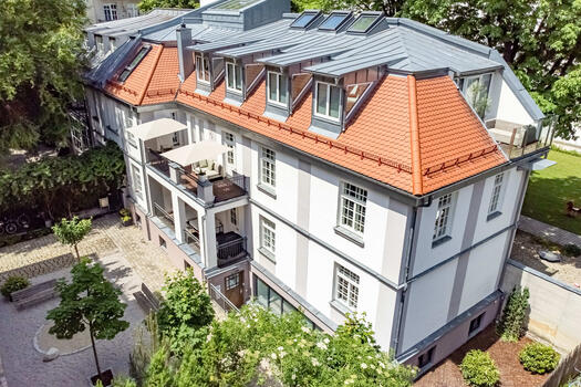 Ruhige Innenhoflage