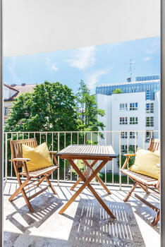Balcony with south orientation