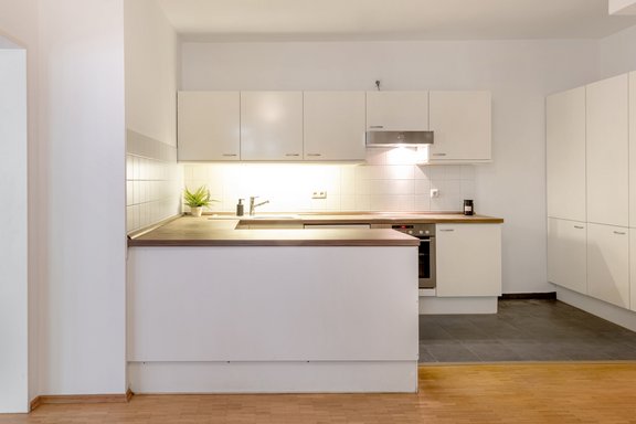 Einbauküche mit Stauraum