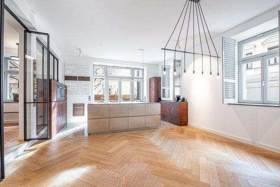 Essbereich mit Küche