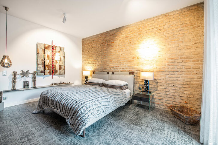Behagliches Schlafzimmer