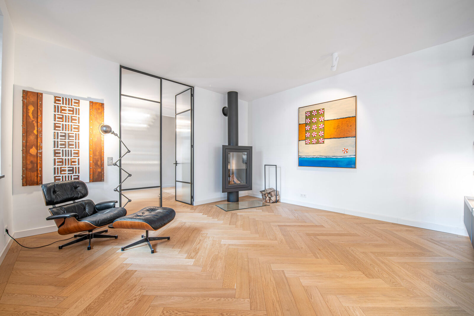 Behagliches Wohnen mit Kamin