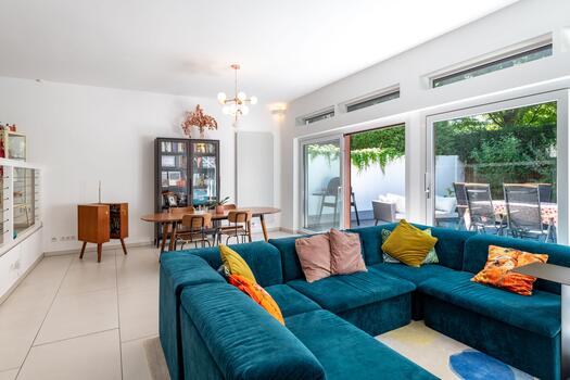 Spacious living area