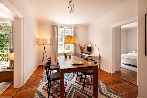 Historische Böden und Fenster