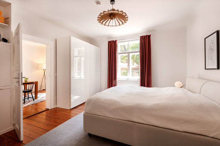 Ruhiges Schlafen mit Ensuite bad und Blick in den Garten