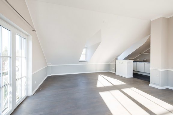 Essbereich mit offener Küche