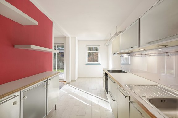 Modern fitted kitchen