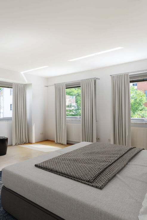 Schlafzimmer (virtuell möbliert)