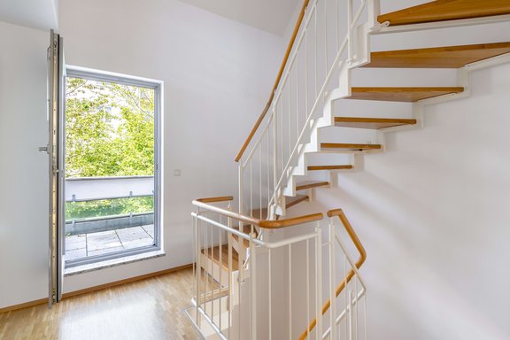 Westterrasse im Obergeschoss