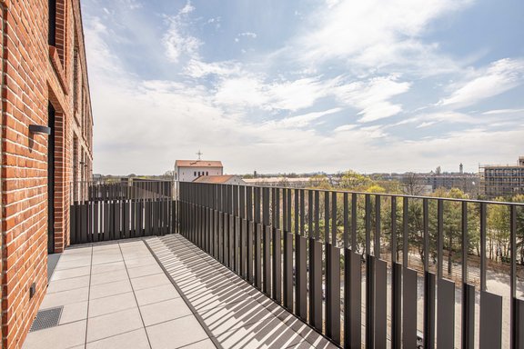 Südbalkon mit Alpenblick