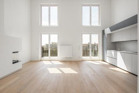 3-room apartment with about 116 m² and two balconies