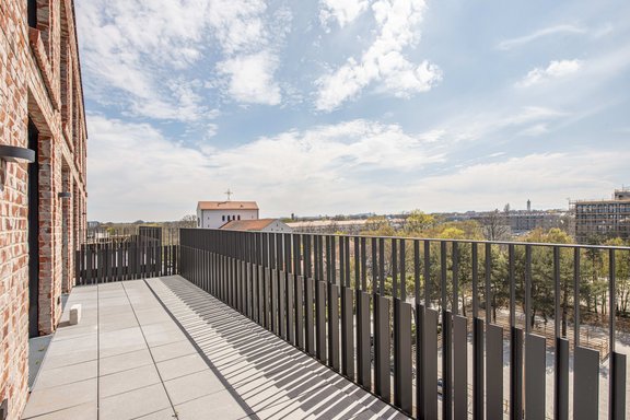 Südbalkon mit Alpenblick