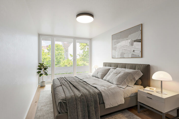 Großzügiges Schlafzimmer