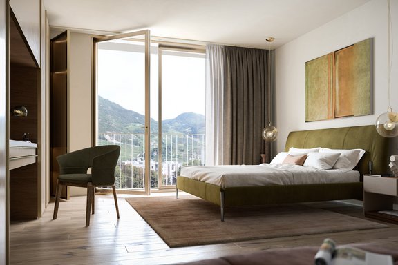 Schlafzimmer Beispiel - Visualisierung