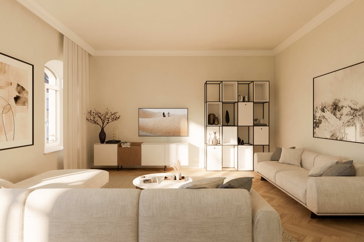 Wohnzimmer (visualisiert)