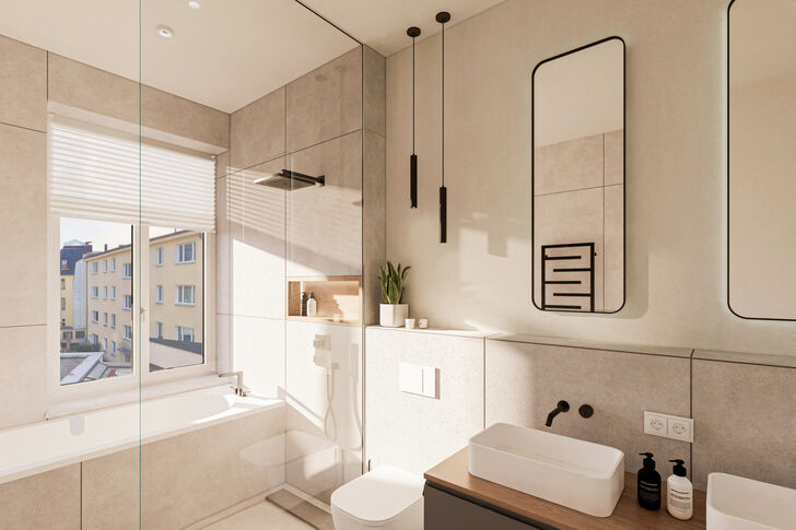 Badezimmer (visualisiert)