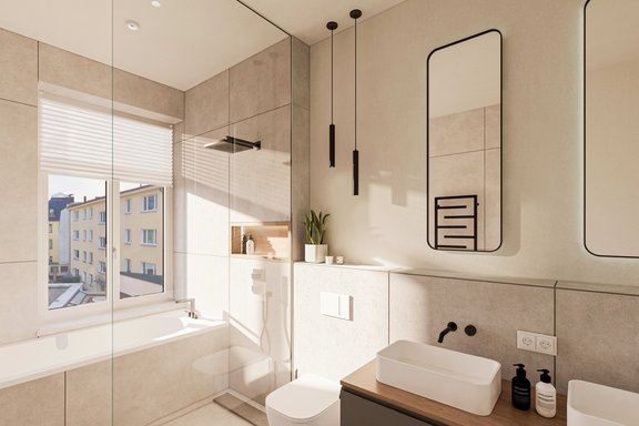 Badezimmer (visualisiert)