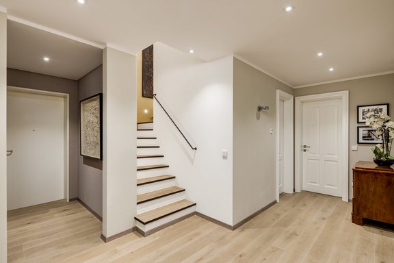 Corridor in the basement