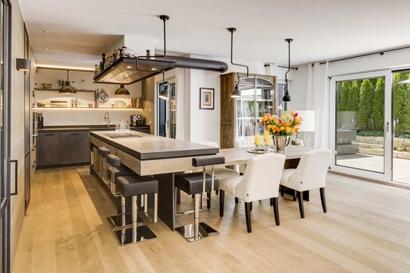 Open carpenter kitchen