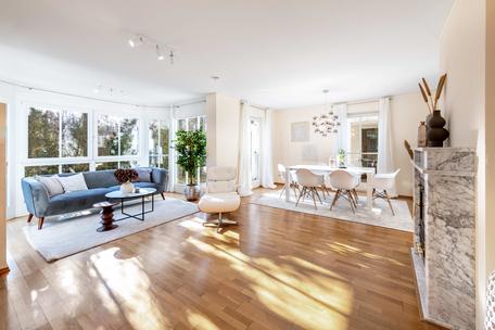 5-Zimmer-Gartenwohnung mit Haus-im-Haus-Charakter