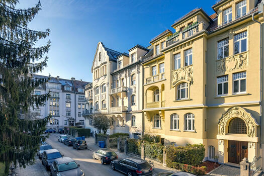 Prachtvolle Fassade