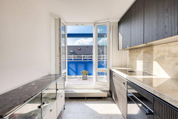 Marble countertops