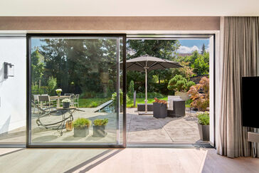 Watch video: A stylish home with a stunning garden and plenty of privacy