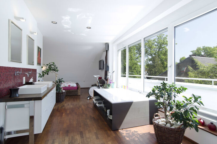 Schlafbereich im DG