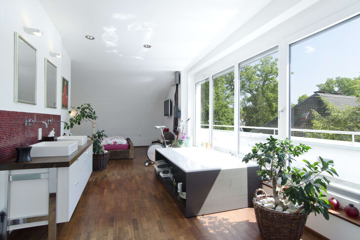 Schlafbereich im DG