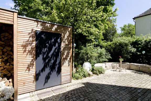 Hinterer Gartenbereich