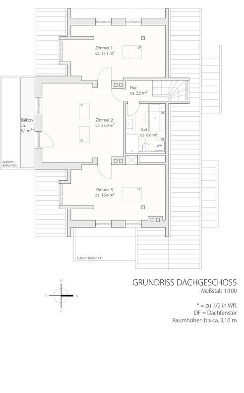 Grundriss DG