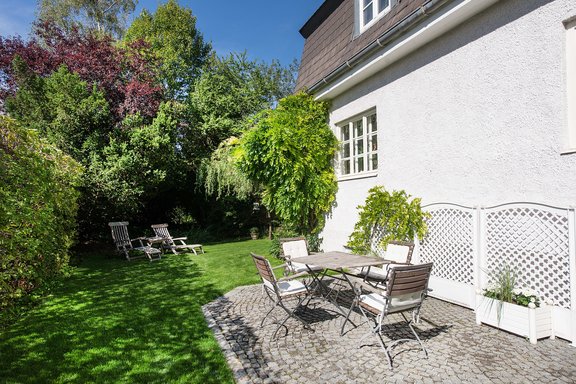 Sitzplatz im Garten