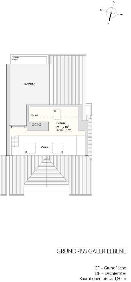 Grundriss Galerie