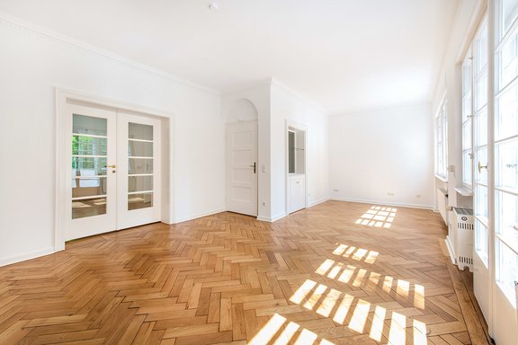 Living and dining area