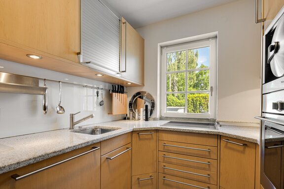 Well-maintained bulthaup kitchen