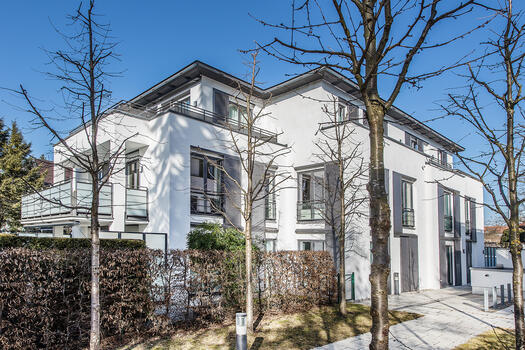 Side view of the house