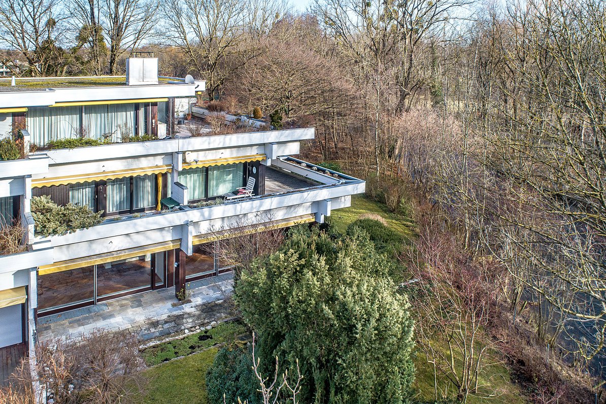Aerial view - Apartment at the Schwabinger Bach