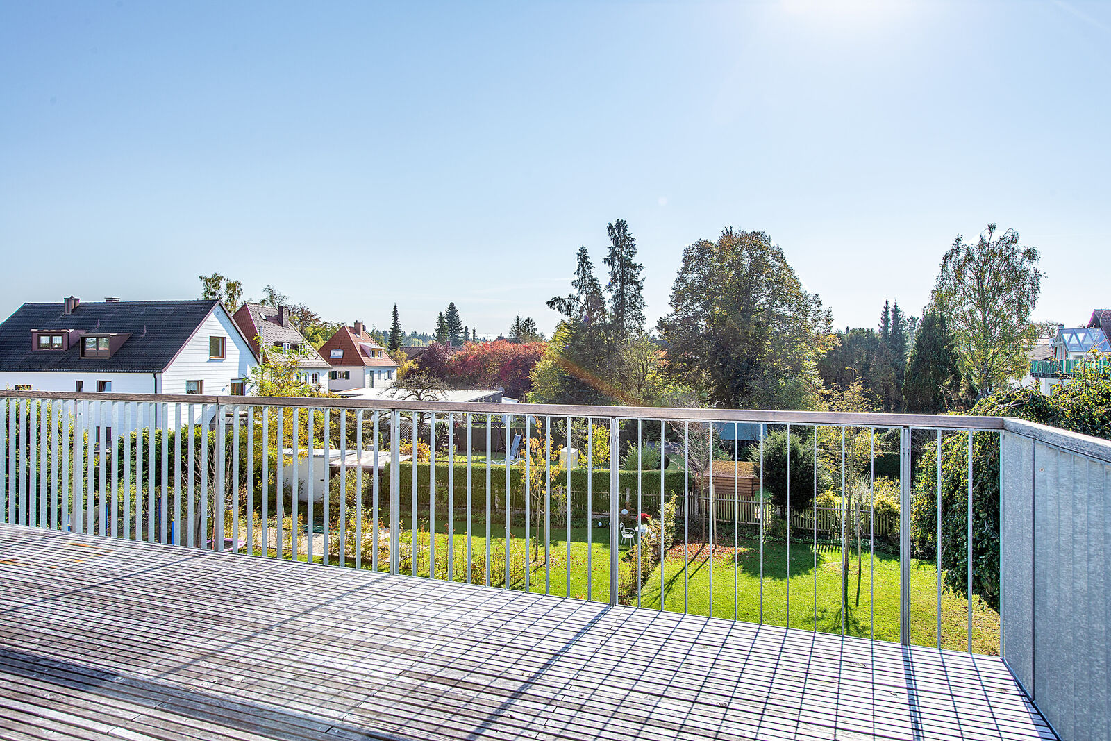 Ausblick in den Garten