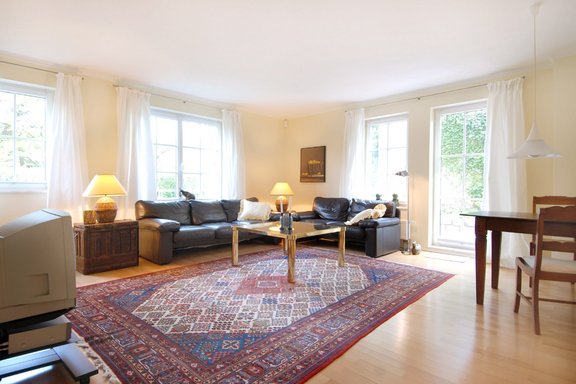 Wohnzimmer der Einliegerwohnung