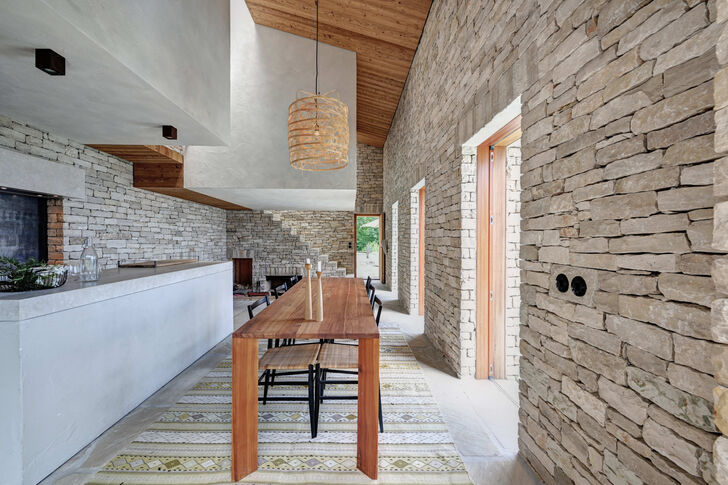 Geradlinige Architektur
