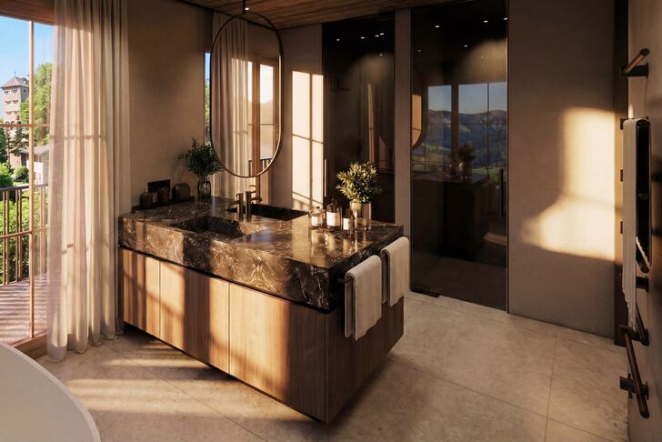 Luxurious Bathroom (Rendering)