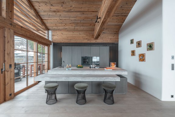 Offene Küche in zeitloser Ästhetik