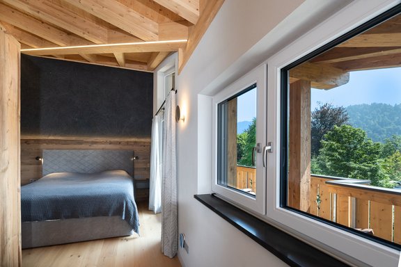 Rückzugsort mit Bergblick