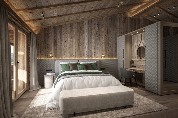 Bedroom furnishings - visualization