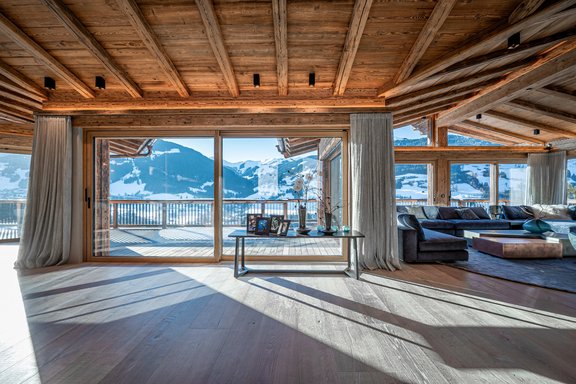 View across the valley