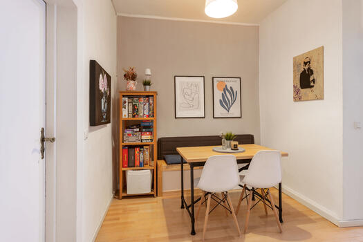 Cozy dining area