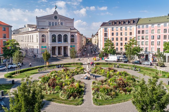In unmittelbarer Nähe zum Gärtnerplatz