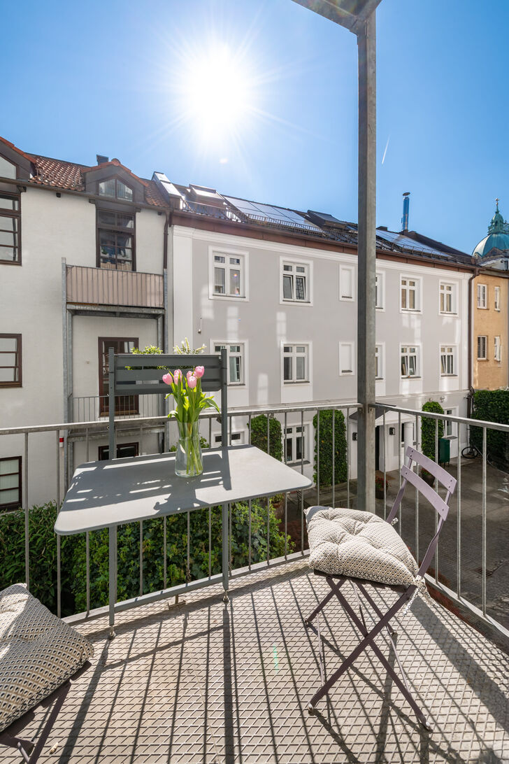 Charmanter Ost-Balkon