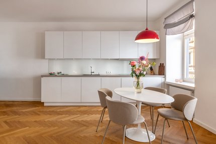 Komplett ausgestattete Küche